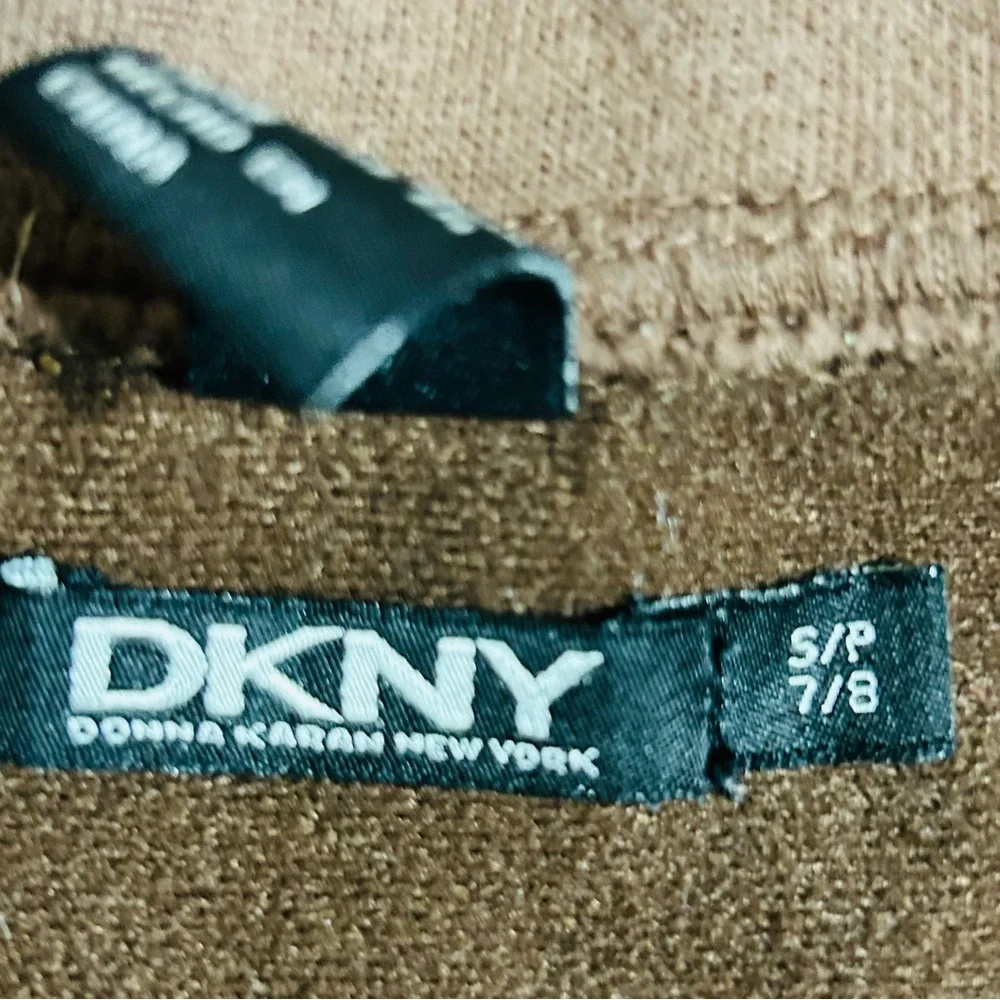 DKNY Brown Girls Jacket with Pink Stripes